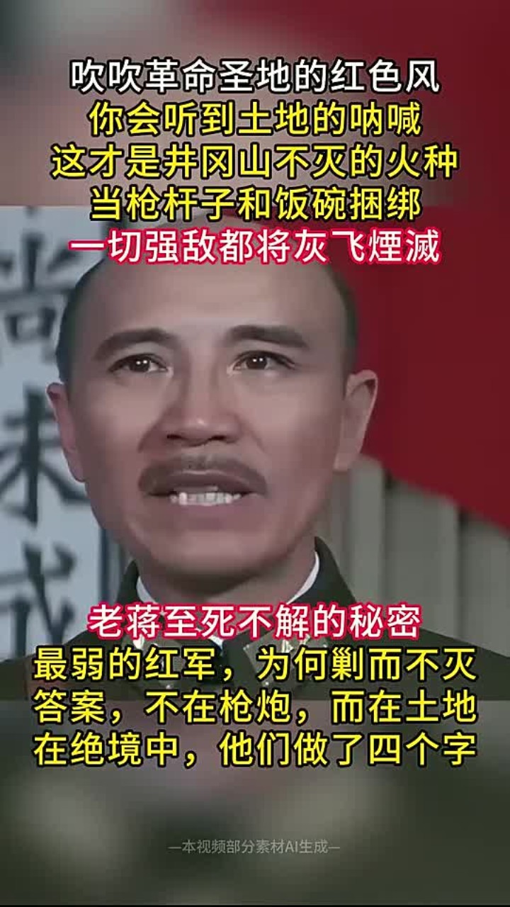 吹吹革命圣地的红色风,你会听到土地的呐喊,这才是不灭的火种!