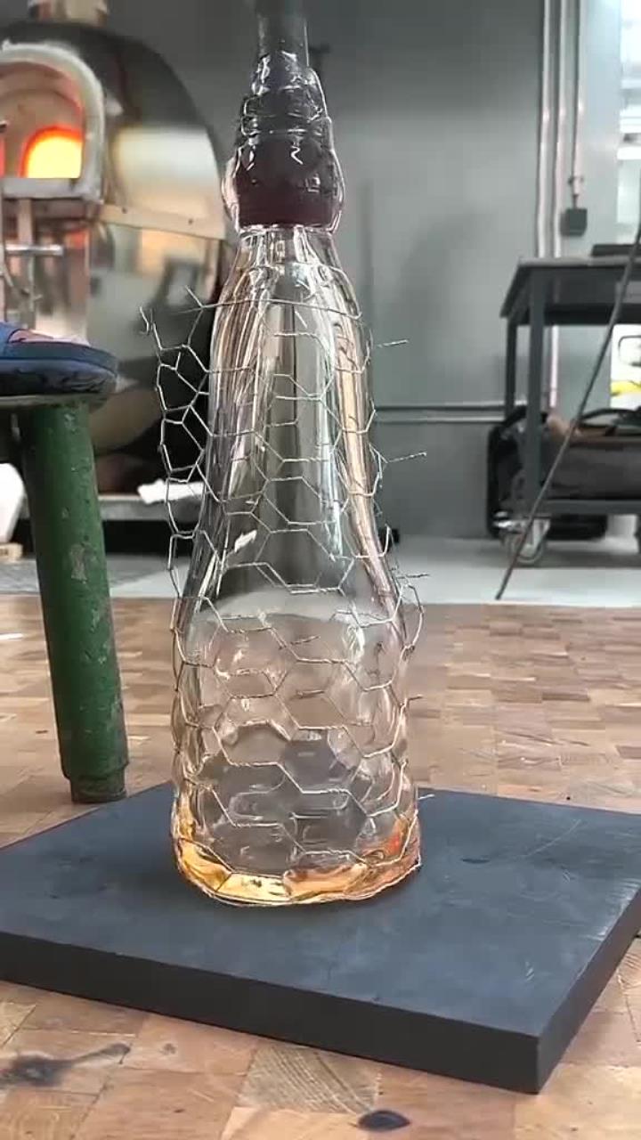 玻璃艺术品制作制作过程解压视频极度舒适内容启发搜索解压视频