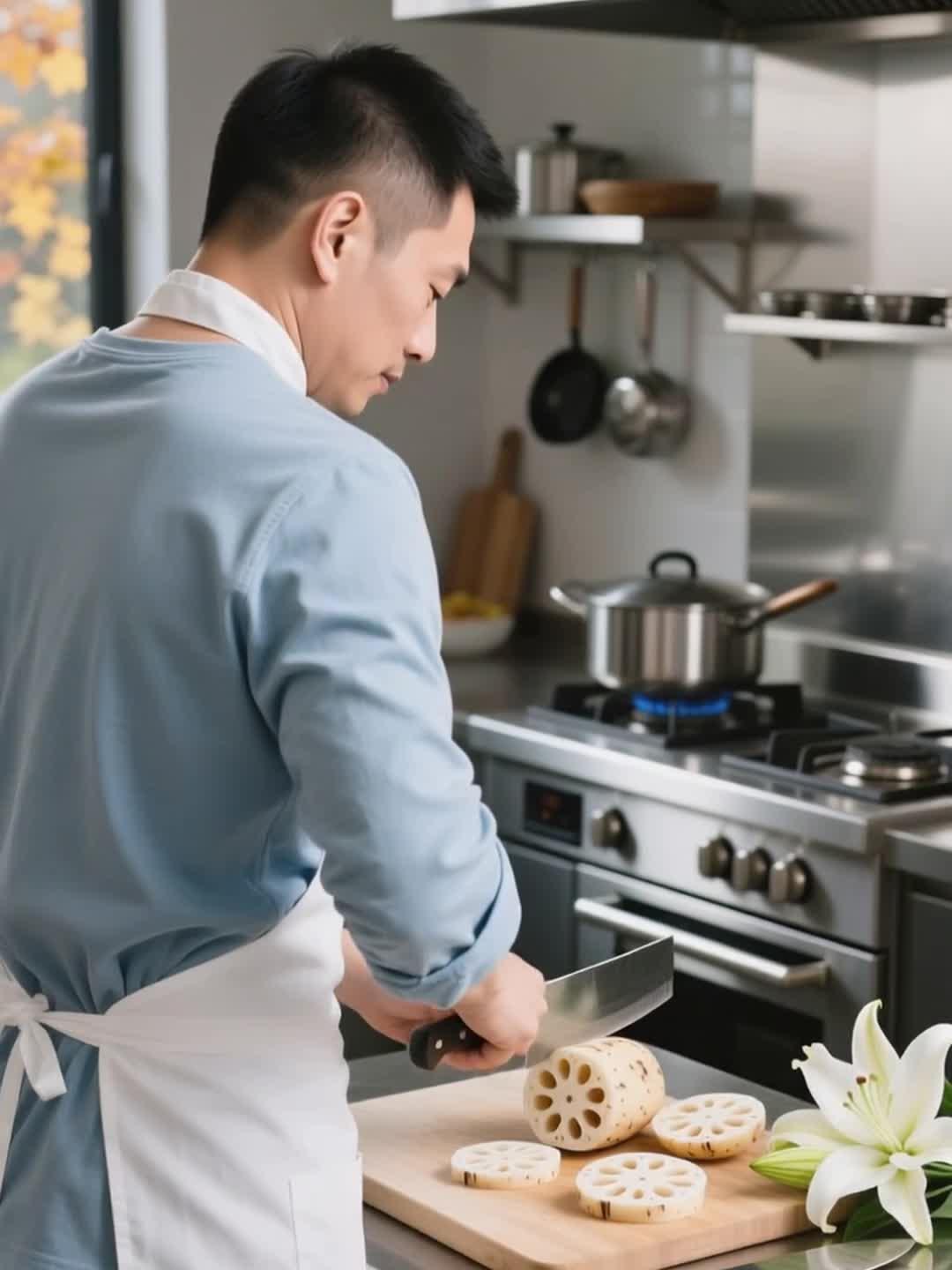 流感食护有技巧，新鲜藕片炒百合促健康养生