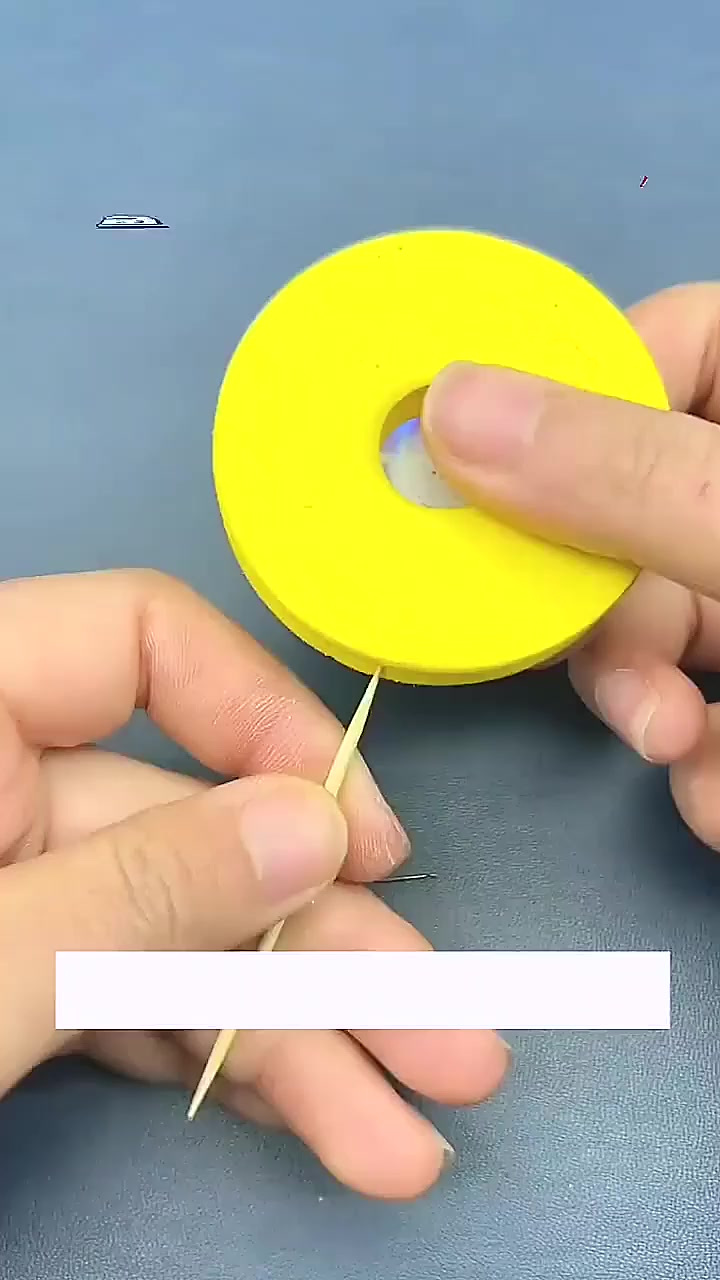 鱼线海绵扔掉就太可惜了,用它做个绑线器不香吗?