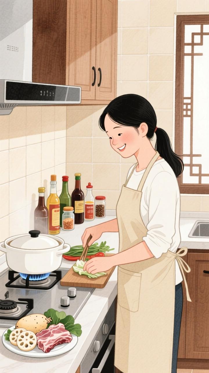 莲藕排骨汤暖胃又滋补，选材炖煮全攻略