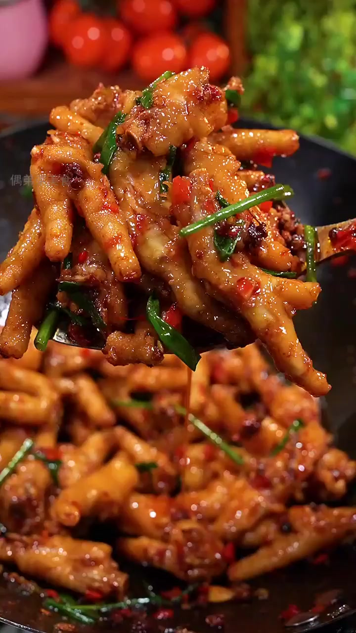 香辣鸡爪秘制配方,一口下去停不下来!