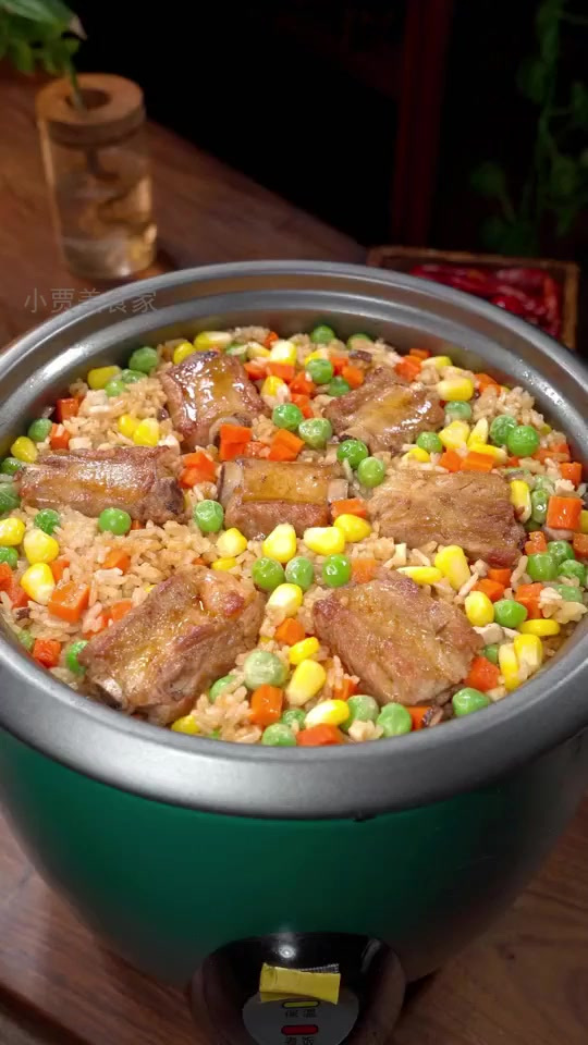排骨蒸饭竟成绝味,一锅搞定全家惊艳!
