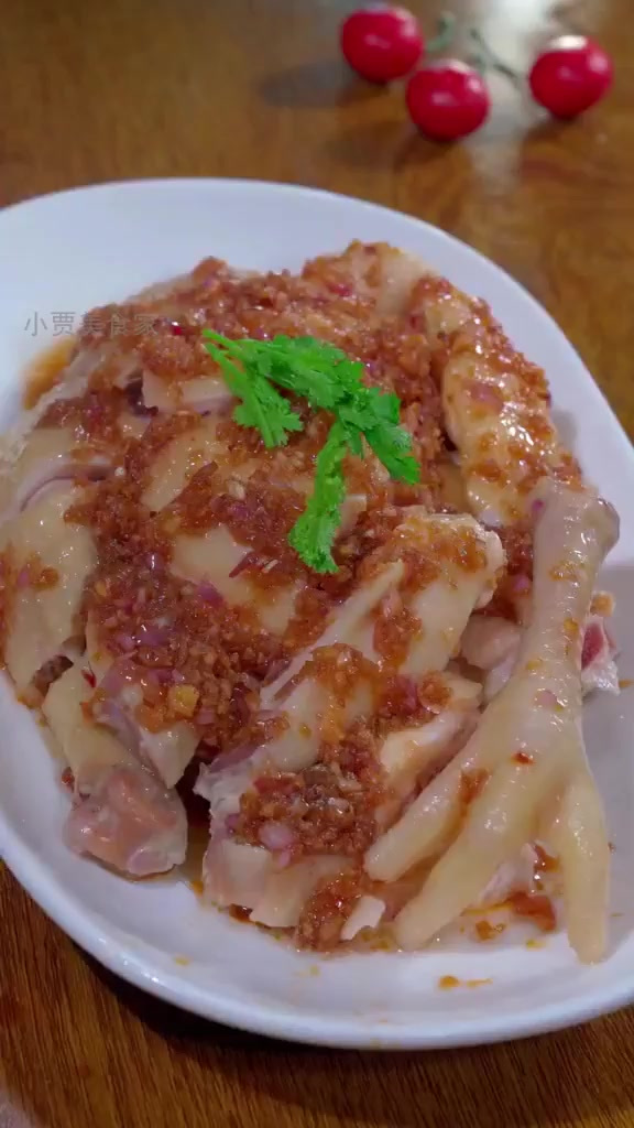广东妈妈秘制沙姜葱油鸡,香到全家抢着吃!