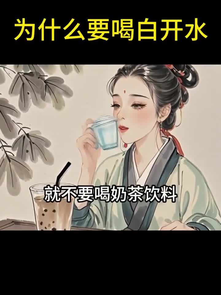 告诉孩子为什么能喝白开水就不要喝奶茶饮料