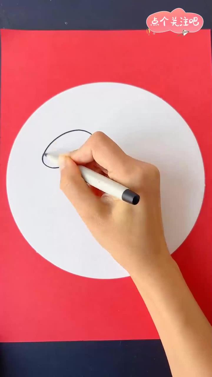 冬至到了，带着孩子一起来画可爱的水饺吧！简单好学