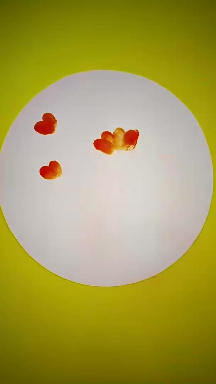 手指画:一看就会画的手指压花 手工 育儿 创意画 画画 绘画 创意美术 儿童画 少儿美术