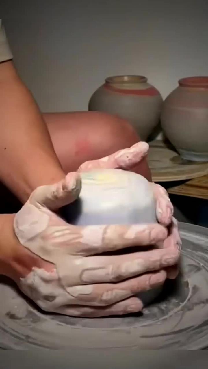 创意手工,陶瓷蛋糕盘子制作