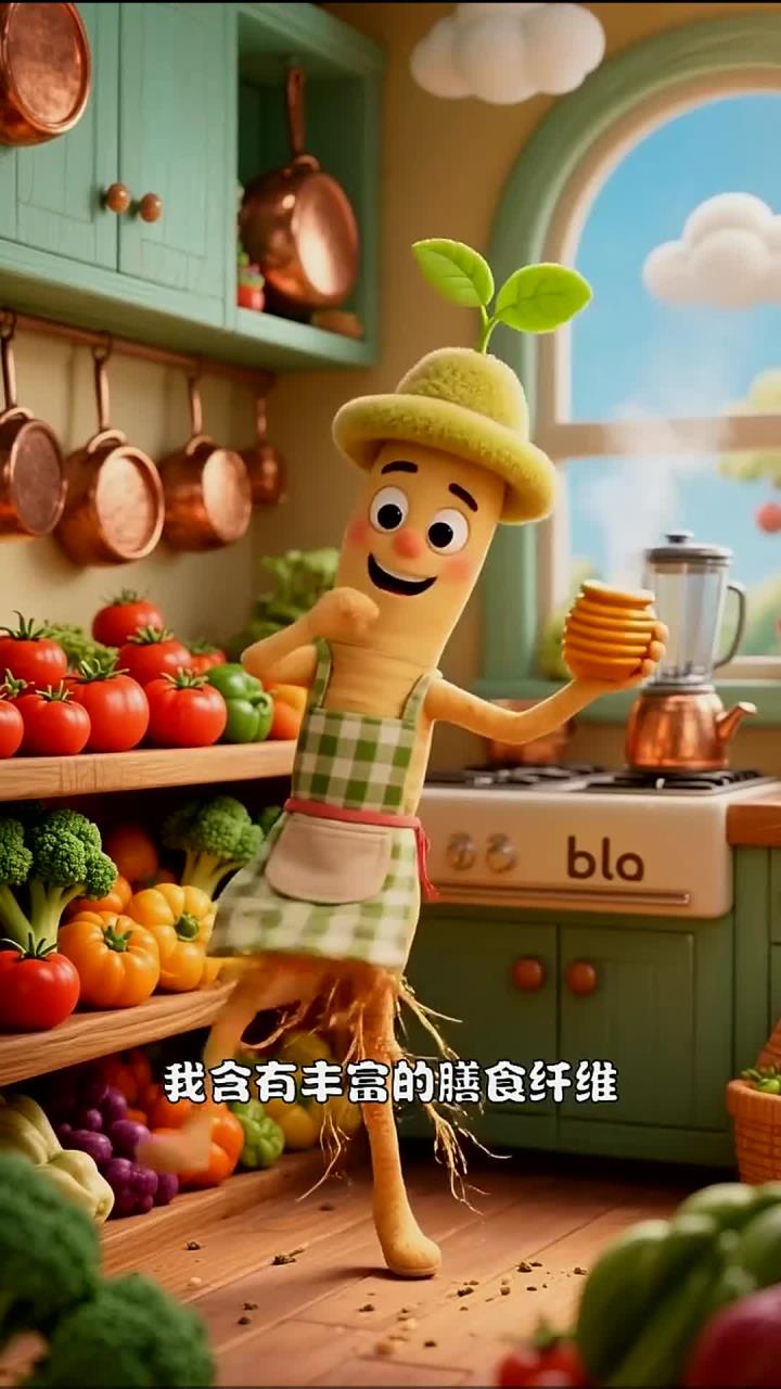 给孩子做果蔬卡通造型，增加趣味性，爱上吃果蔬！