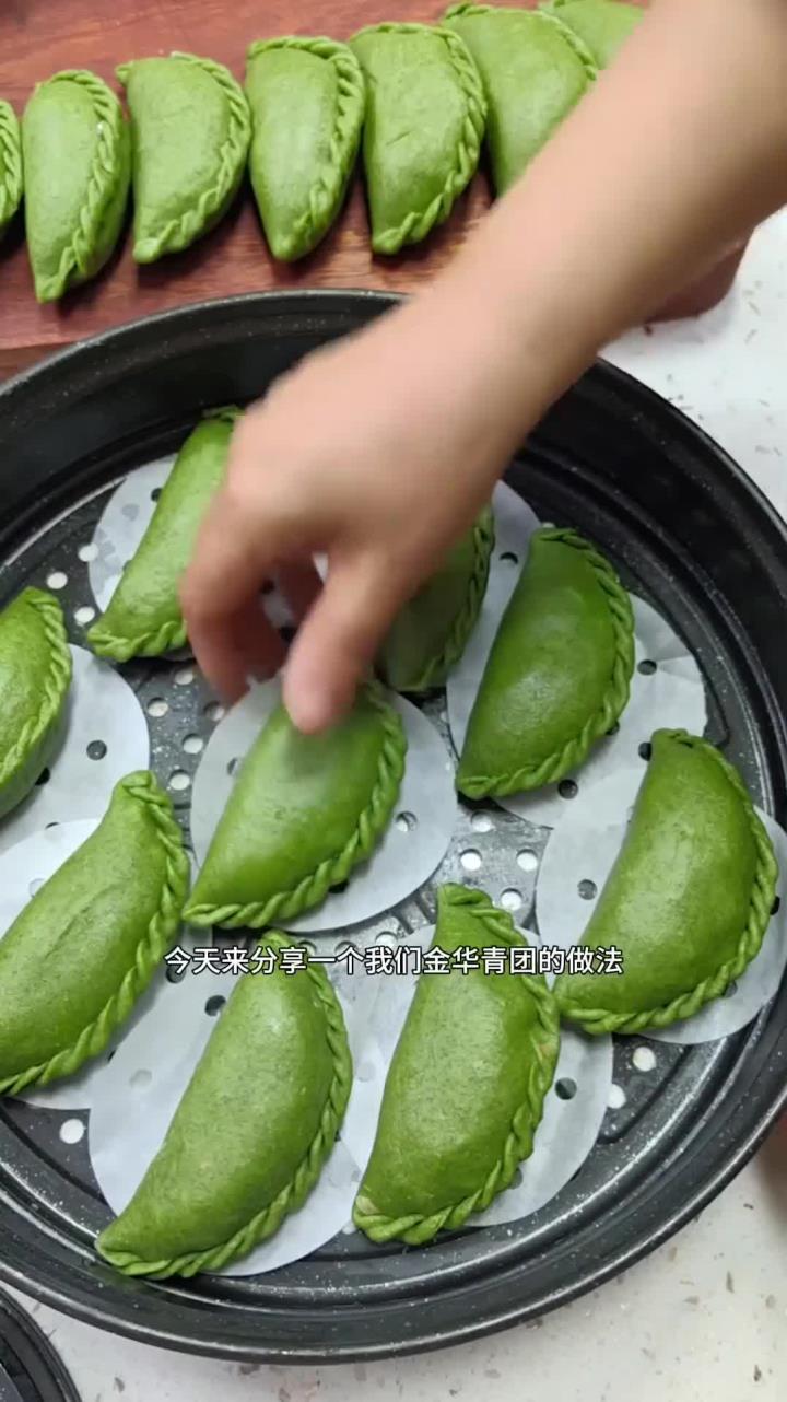 今天用泥胡菜做了清明节的特色小吃