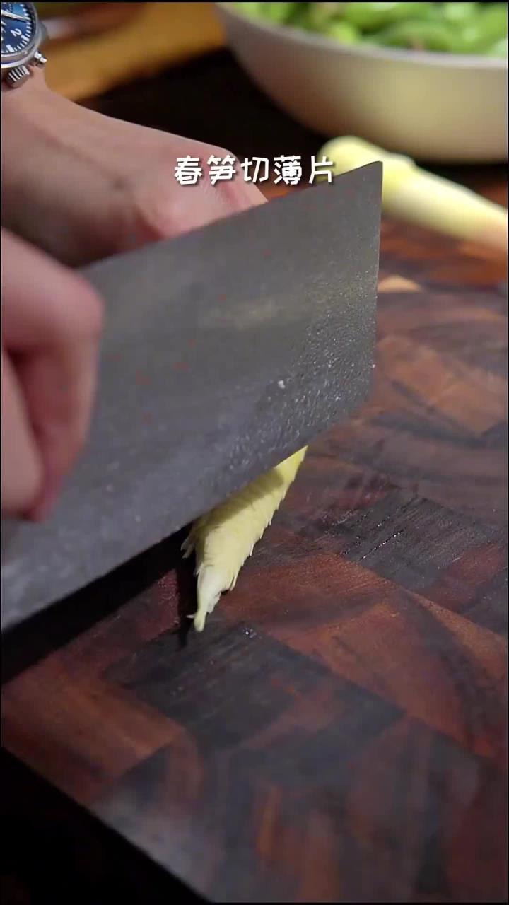 雪菜春笋炒豆瓣,江浙沪都喜欢的时令蔬菜