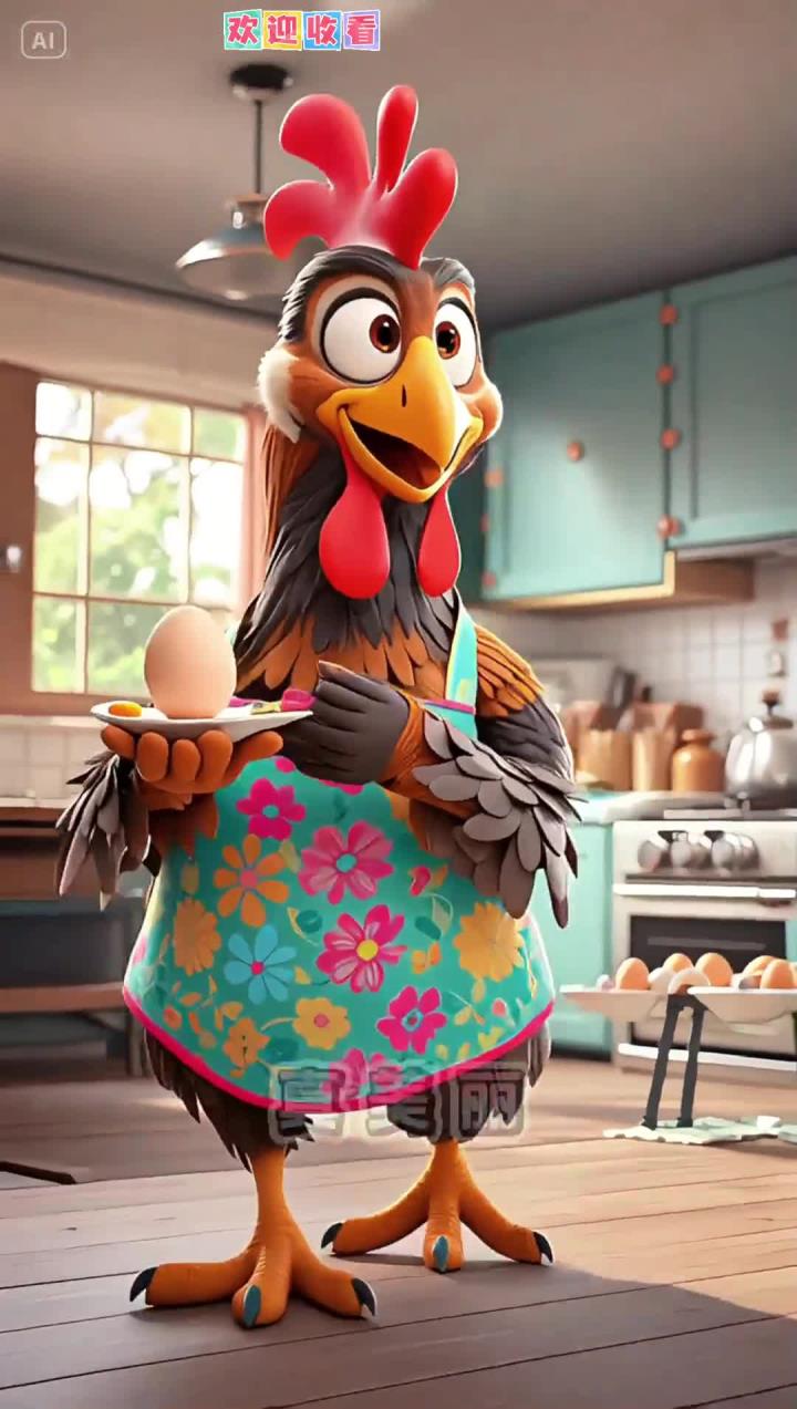 大公鸡真美丽，早教启蒙儿歌