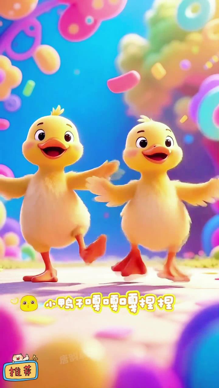 《小鸭子嘎嘎嘎》小兔子乖乖启蒙儿歌