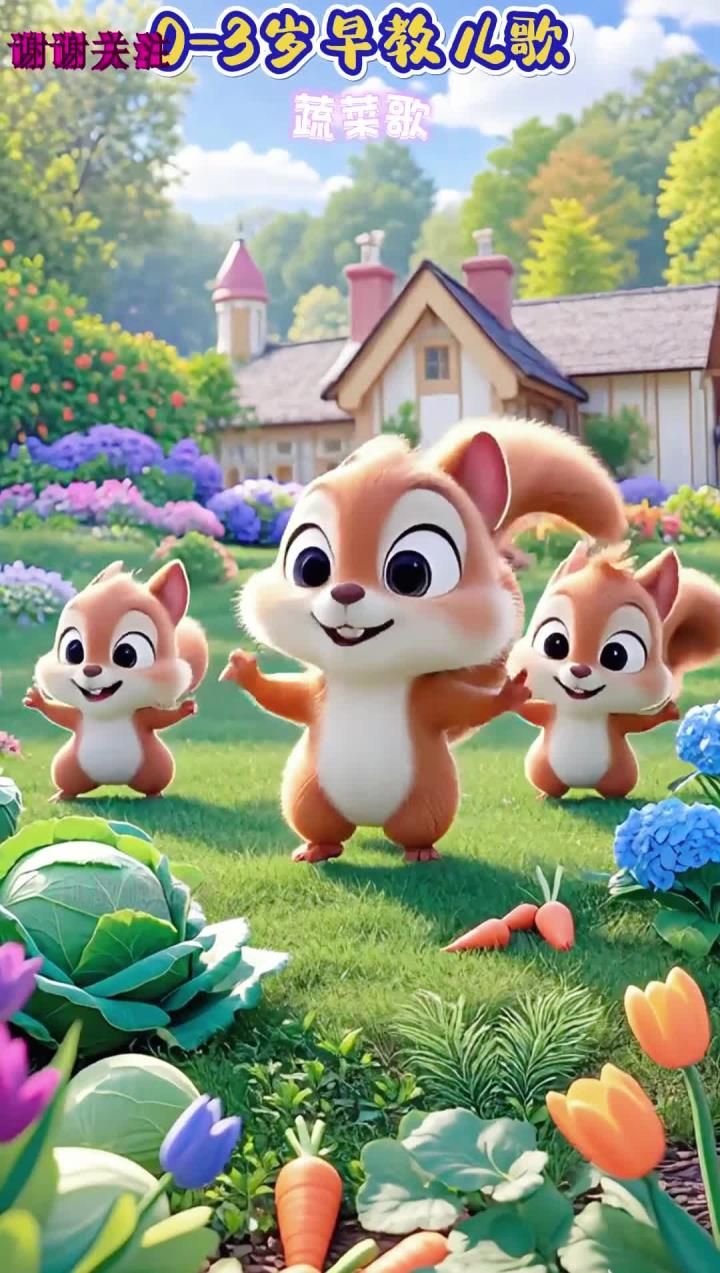 儿歌多多0-3岁儿歌大全 100首最火儿歌连放《蔬菜歌》儿歌多多500首自动连续播放 儿歌