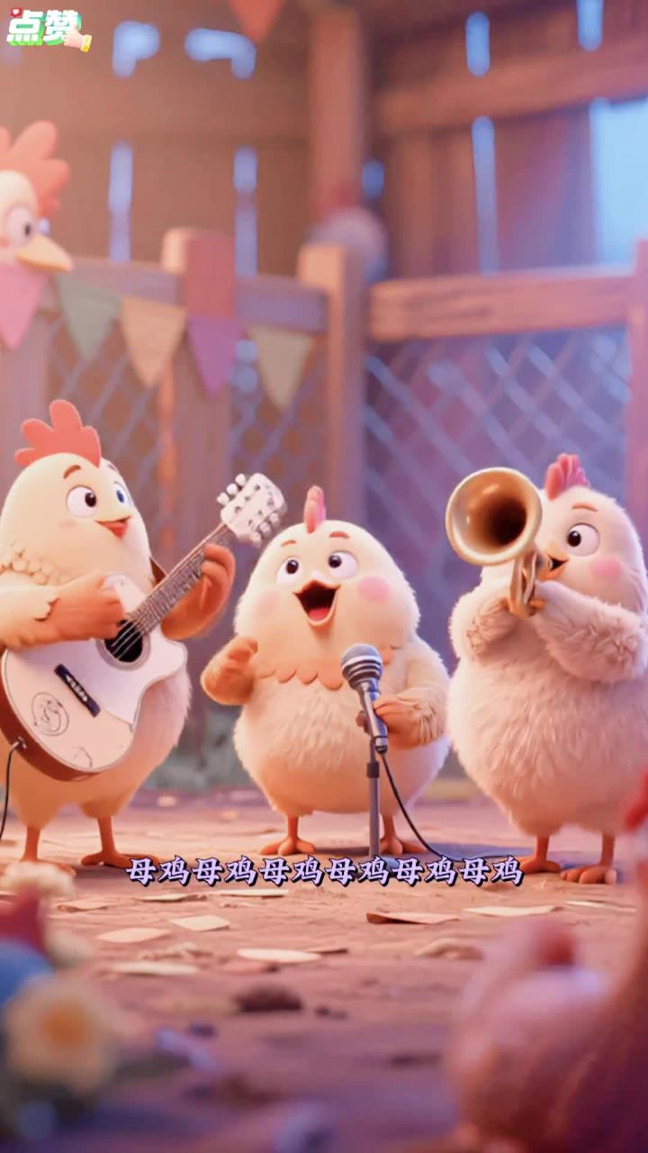 启蒙早教儿歌《小鸡小鸡咯咯哒》