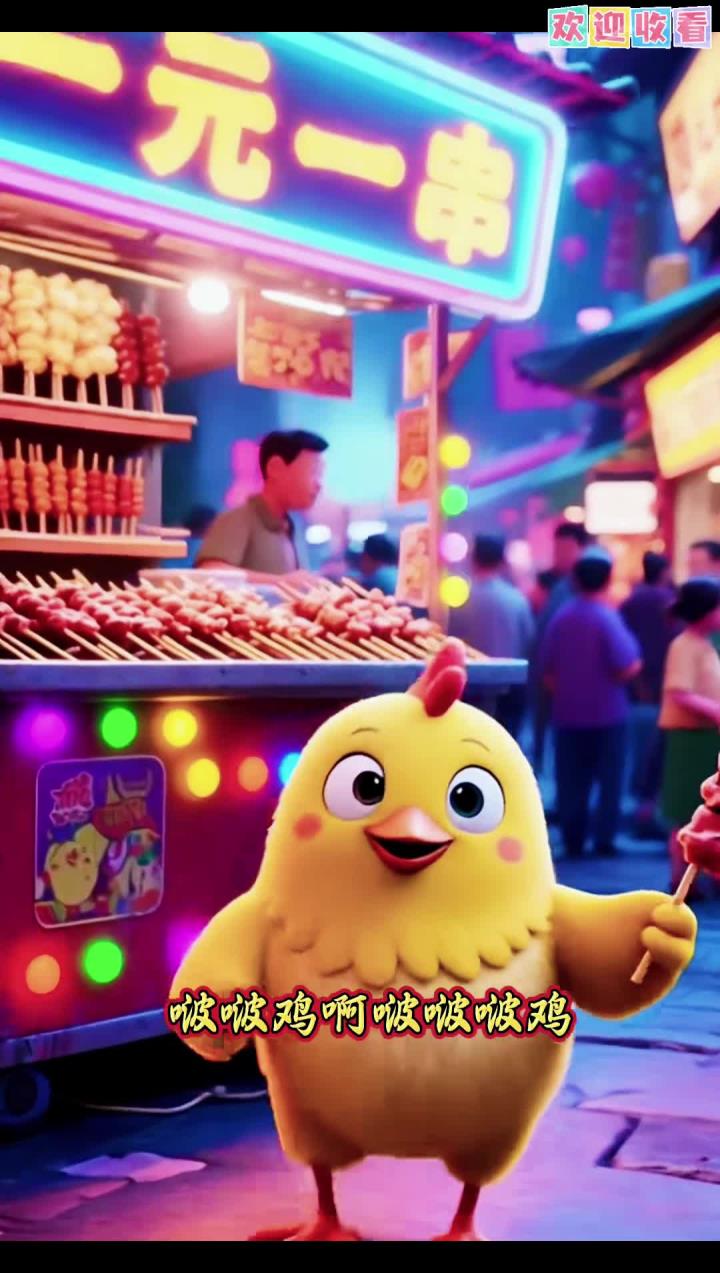 钵钵鸡,钵呀钵钵鸡,一元一串的钵钵鸡0到3岁儿歌早教儿歌100首最火串烧 -儿歌0-3岁儿