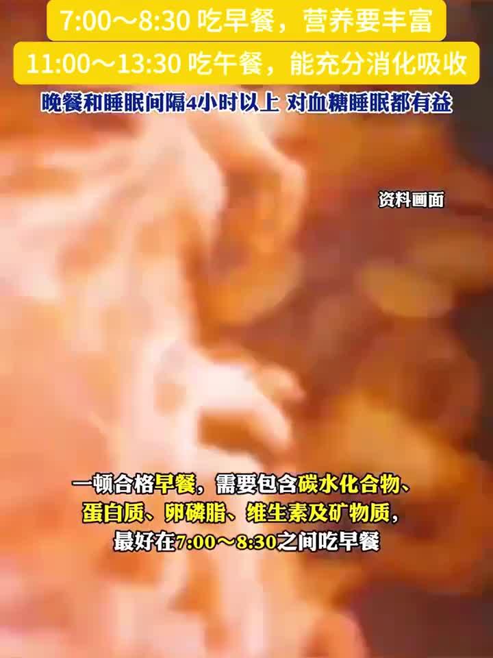 健康饮食指南：一日三餐的最佳进食时间.mp4