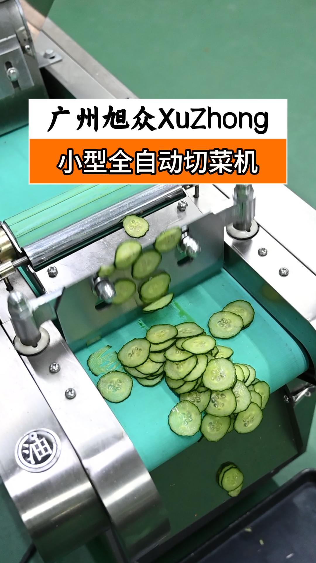 食堂餐饮切菜别再费人工了,试试小型商用切菜机,切片切丝切段