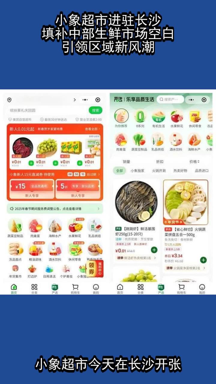 小象超市进驻长沙:填补中部生鲜市场空白,引领区域新风潮