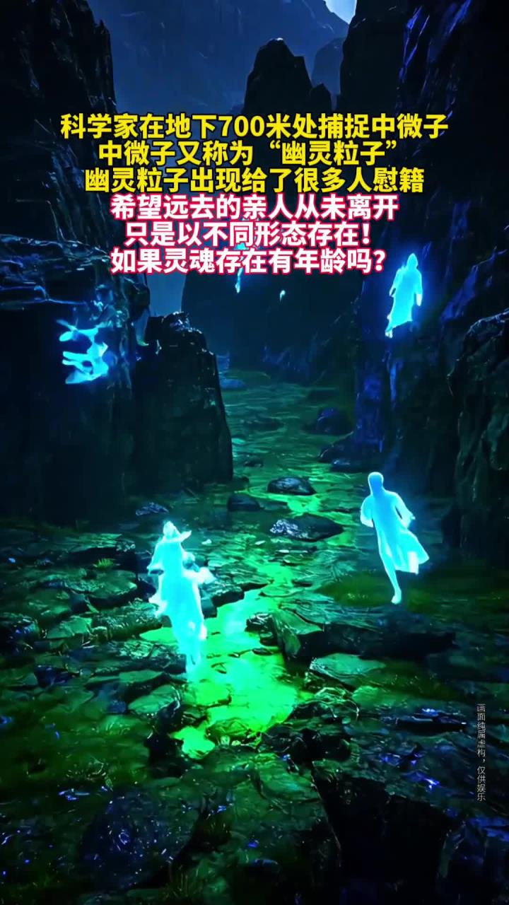 幽灵粒子出现给了很多人慰籍,远去的亲人只是以不同形态存在