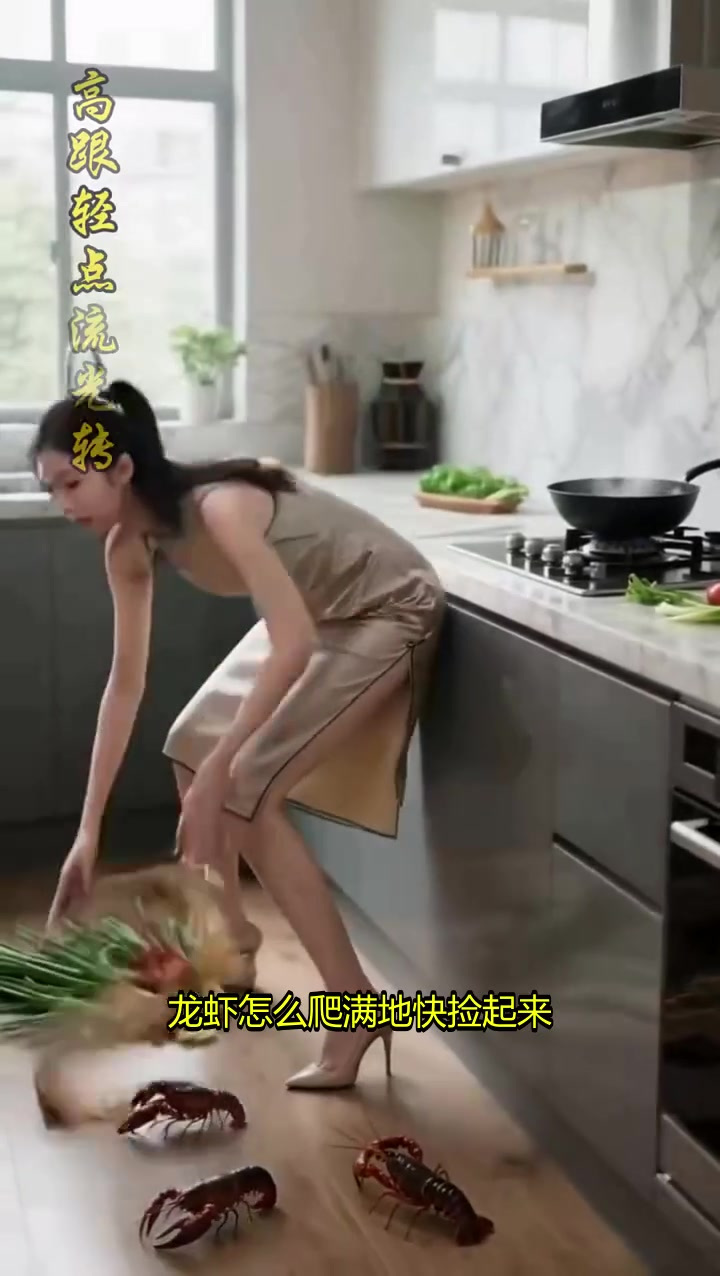 小龙虾大闹厨房，篮子美味如何逃脱？