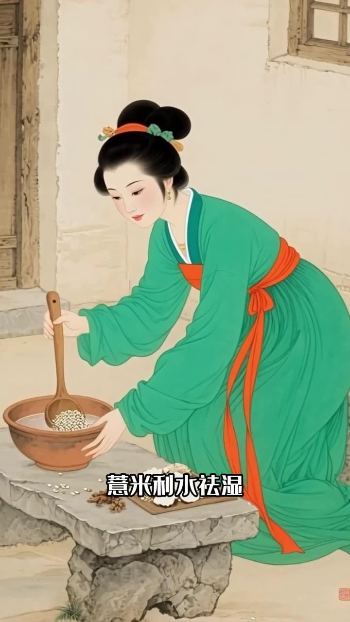 湿气重脸出油?煮碗薏米茯苓粥,祛湿排毒少出油