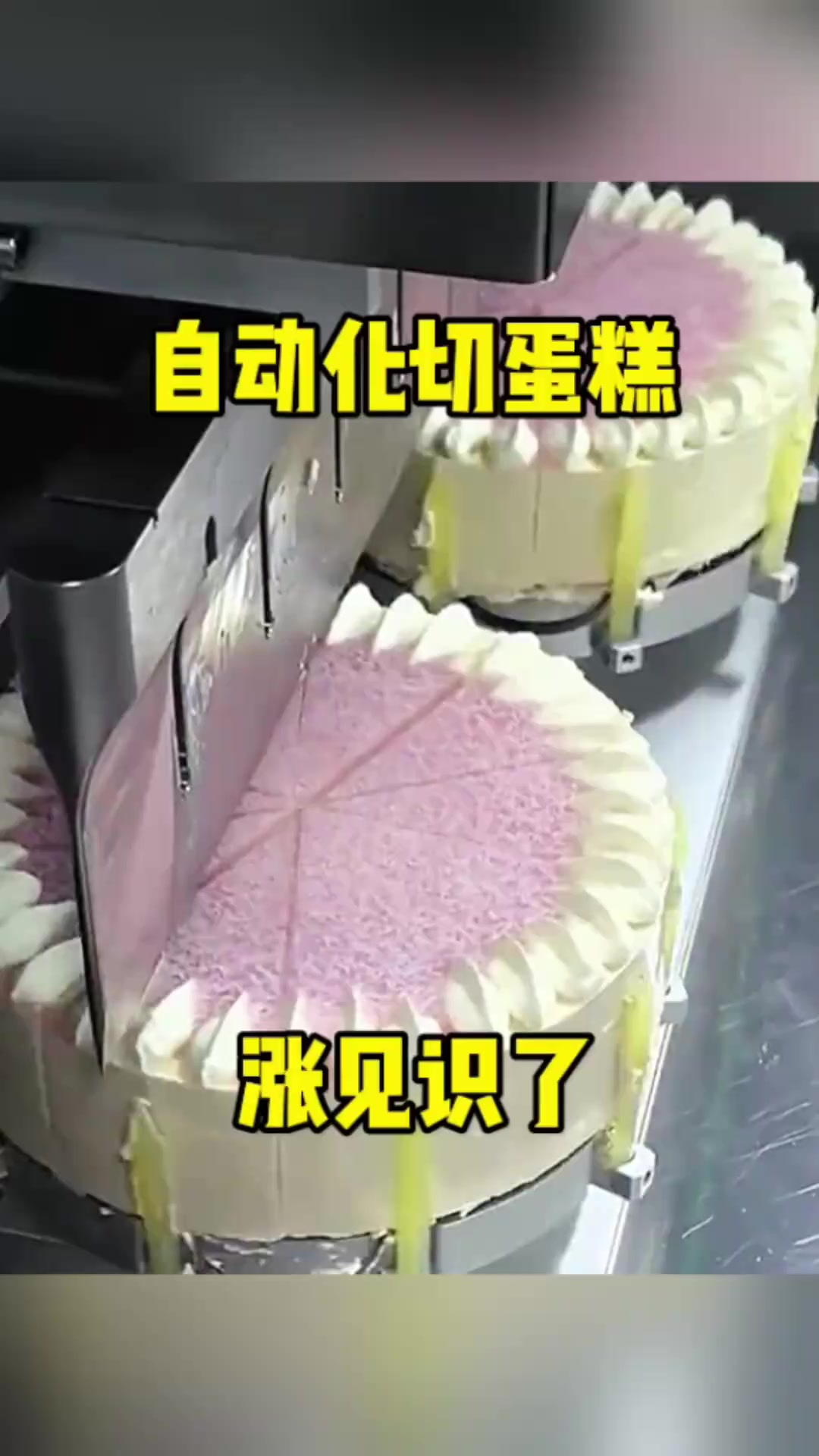 自动切蛋糕的奇迹,然而一刀多切引发的美食危机!