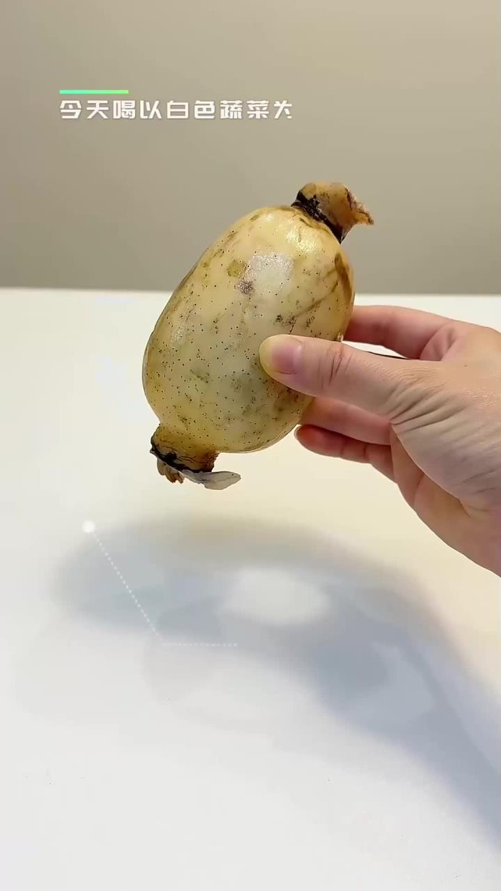 惊人的蔬菜汤|今天喝白色食物为主的蔬菜汤