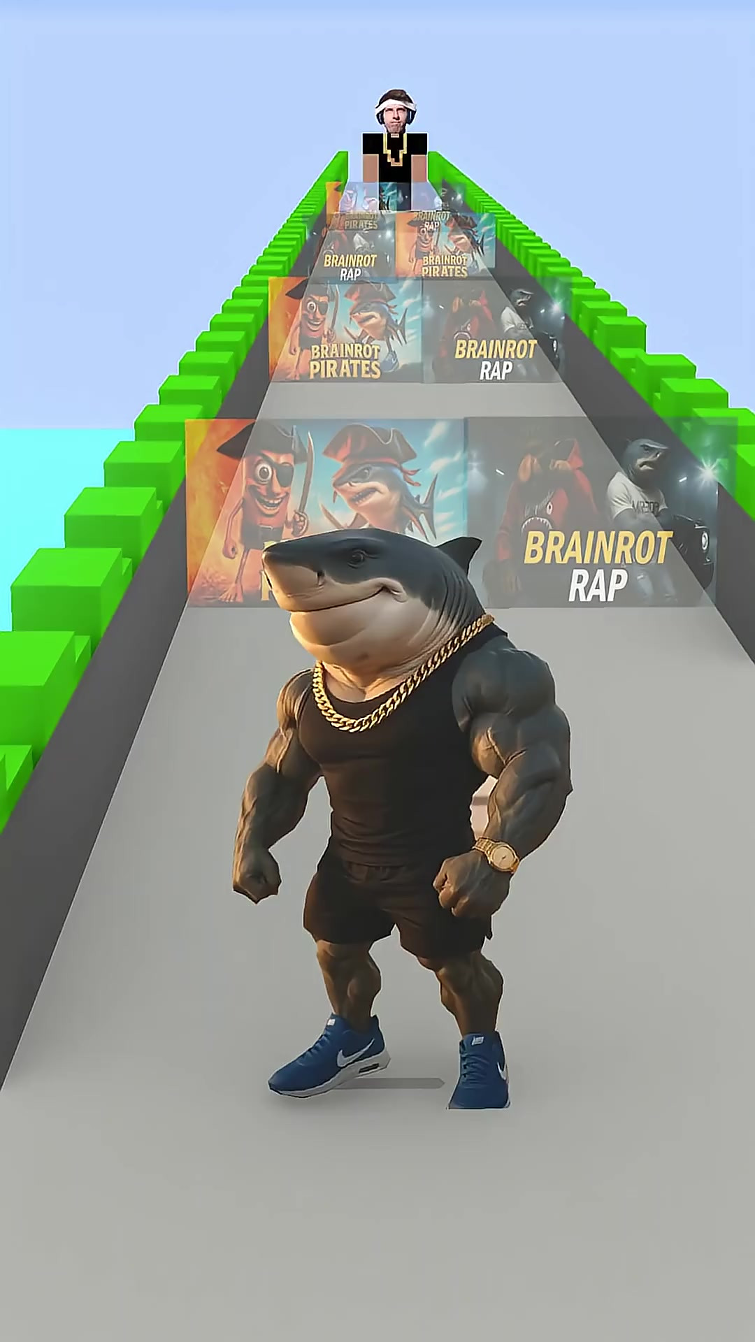 鲨鱼经过的图片