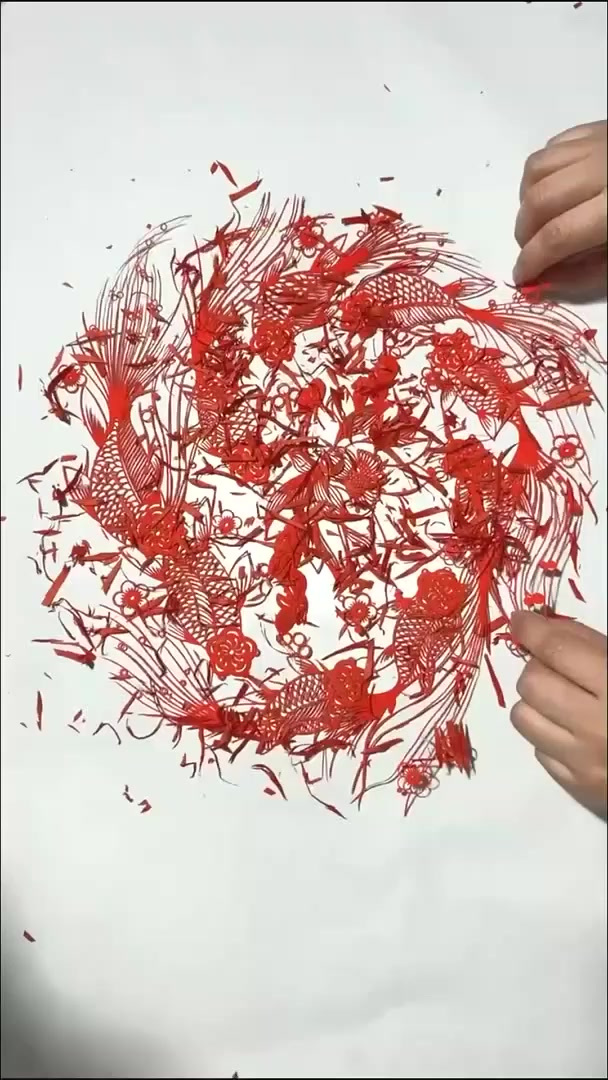 非遗:惊艳到的非遗剪纸