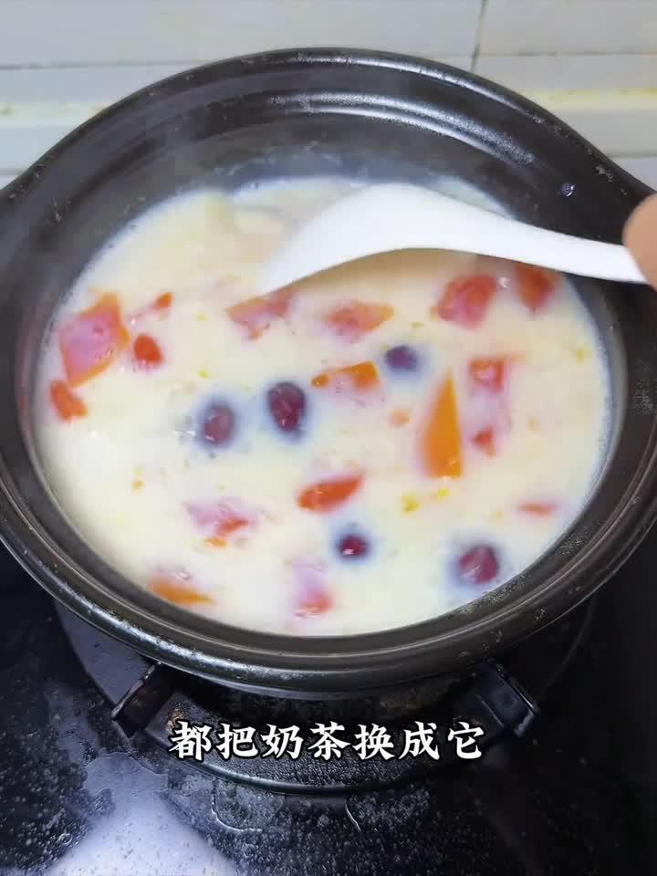 木瓜甜汤的美味,让我和奶茶说再见!