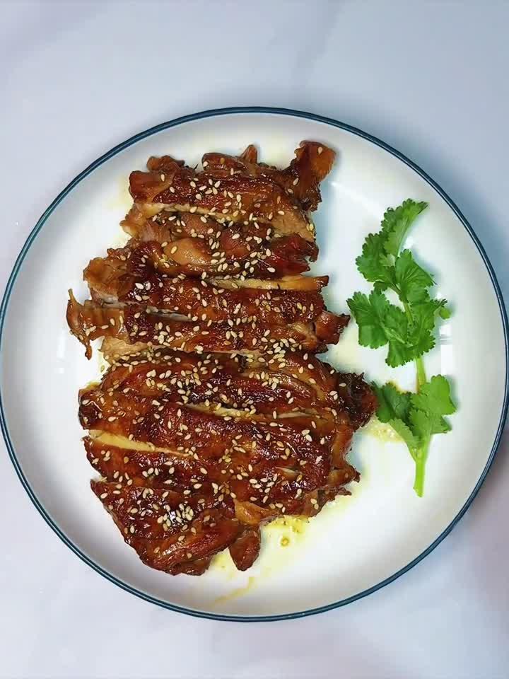 葱烧鸡排，养生又美味！