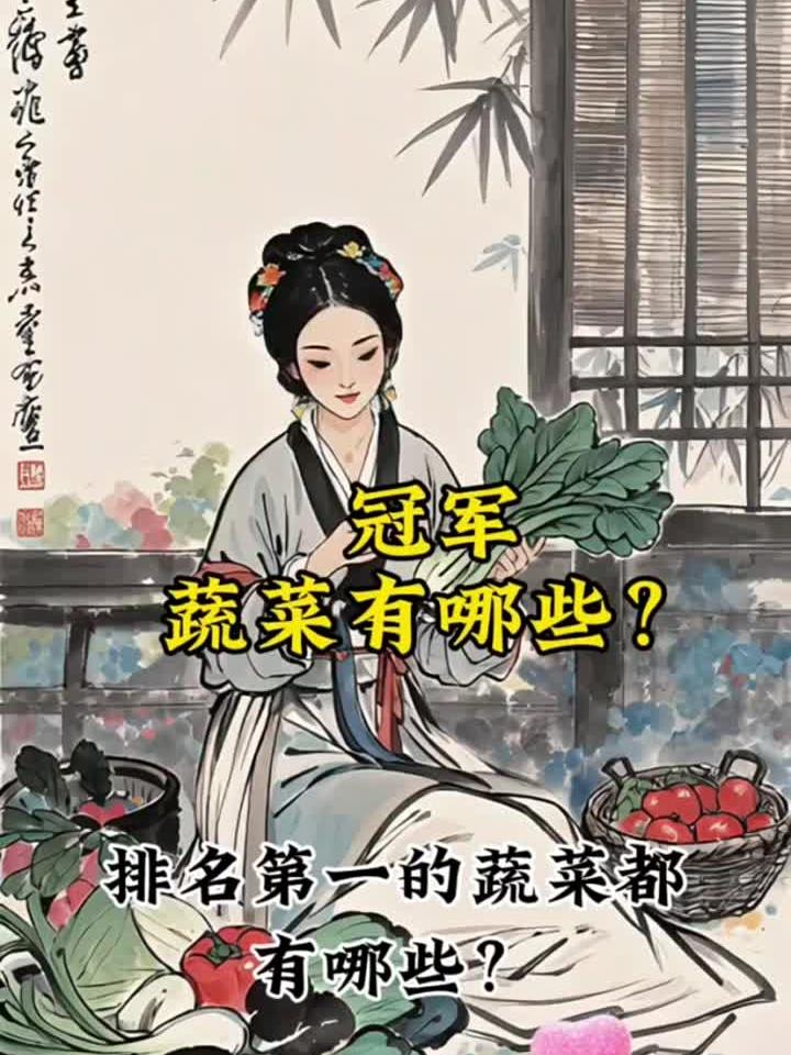冠军蔬菜有哪些?