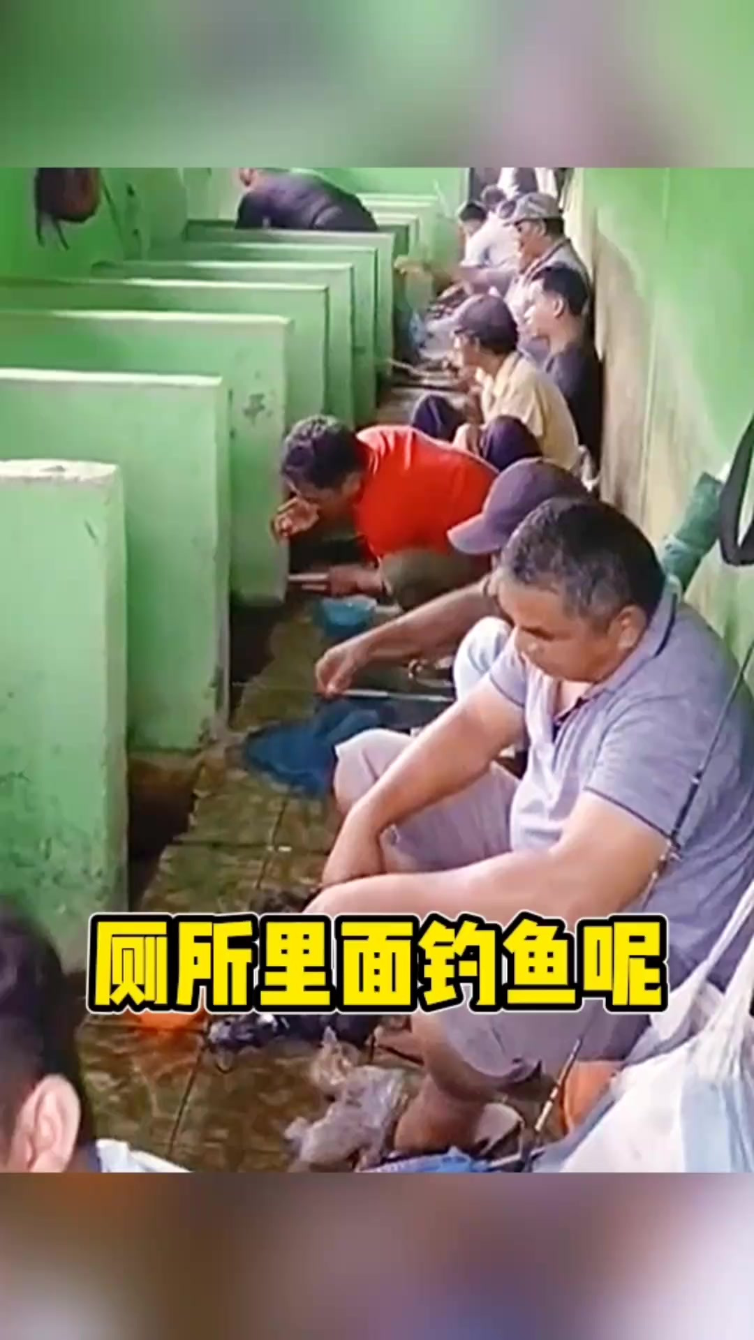 厕所钓鱼奇遇记：意外发现竟然在茅房里钓到了鱼！