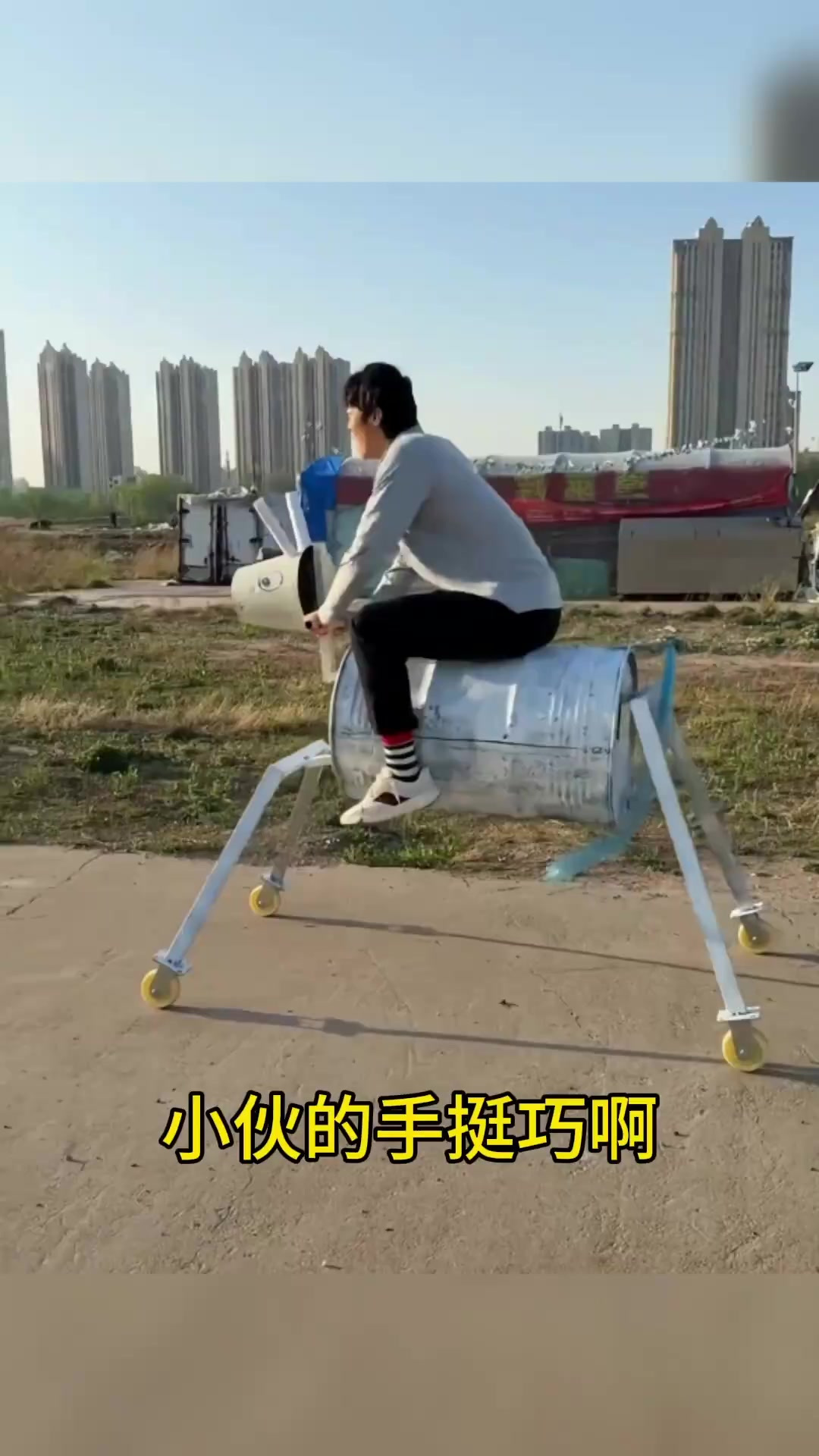 民间厨神的创意料理:馒头马奔跑的环保奇想