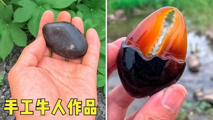 8个技术高超的神人,路边捡的鹅卵石竟然可以变成这样的艺术品