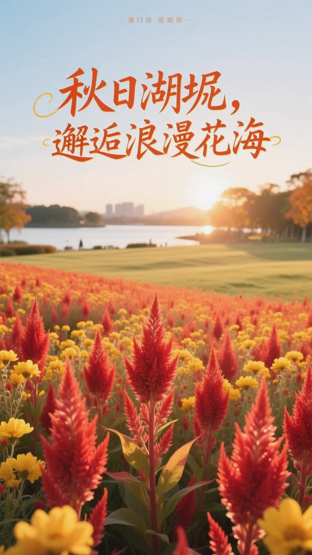 厦门地铁2号线直达!新晋凤尾鸡冠花海,很少人知道的赏花公园