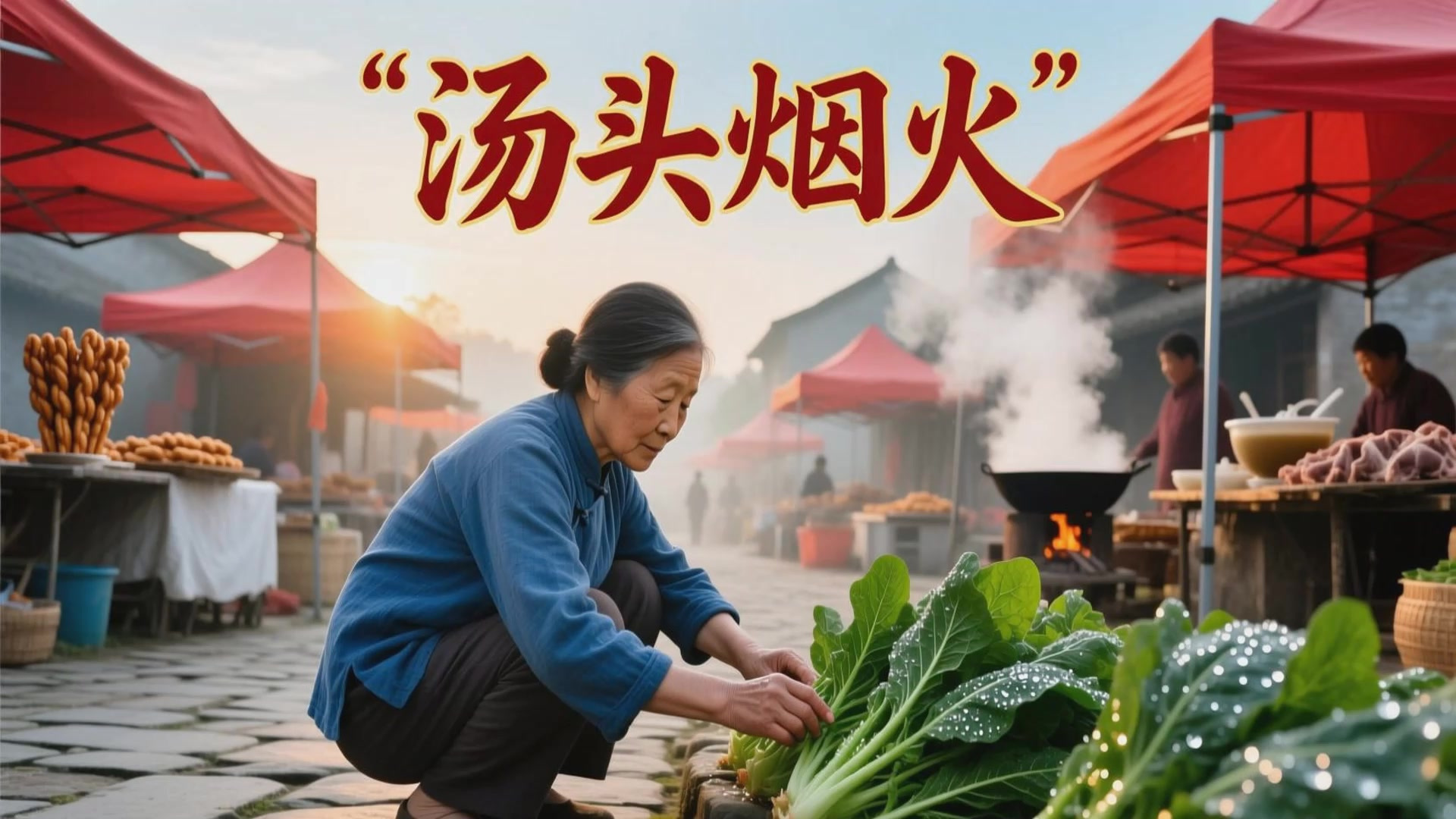 临沂河东汤头大集:温泉+市集联动,文旅融合拉满体验感!