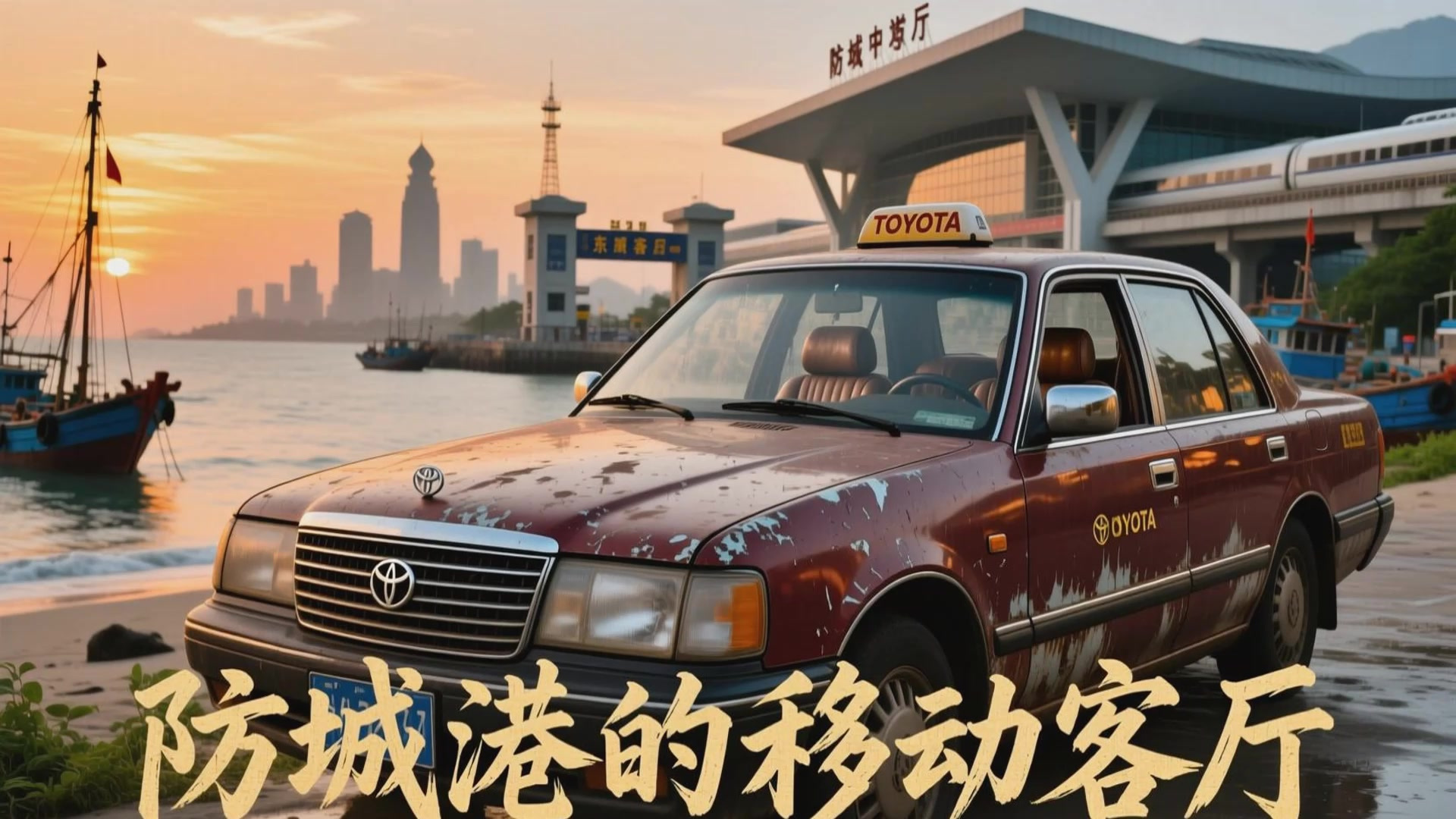 上个月去了趟广西防城港,为什么遍地是丰田皇冠?