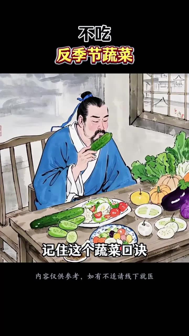 养生不吃的反季节蔬菜