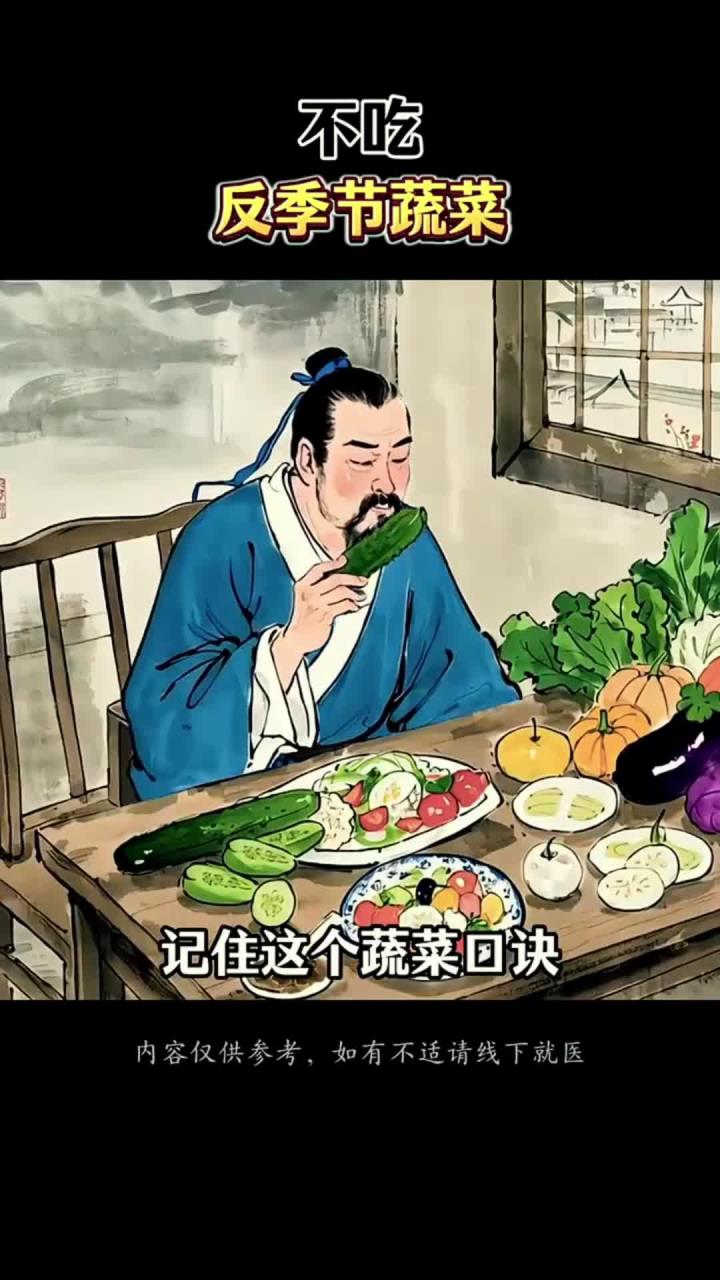 全年12个月应季蔬菜养生清单，照着吃准没错！