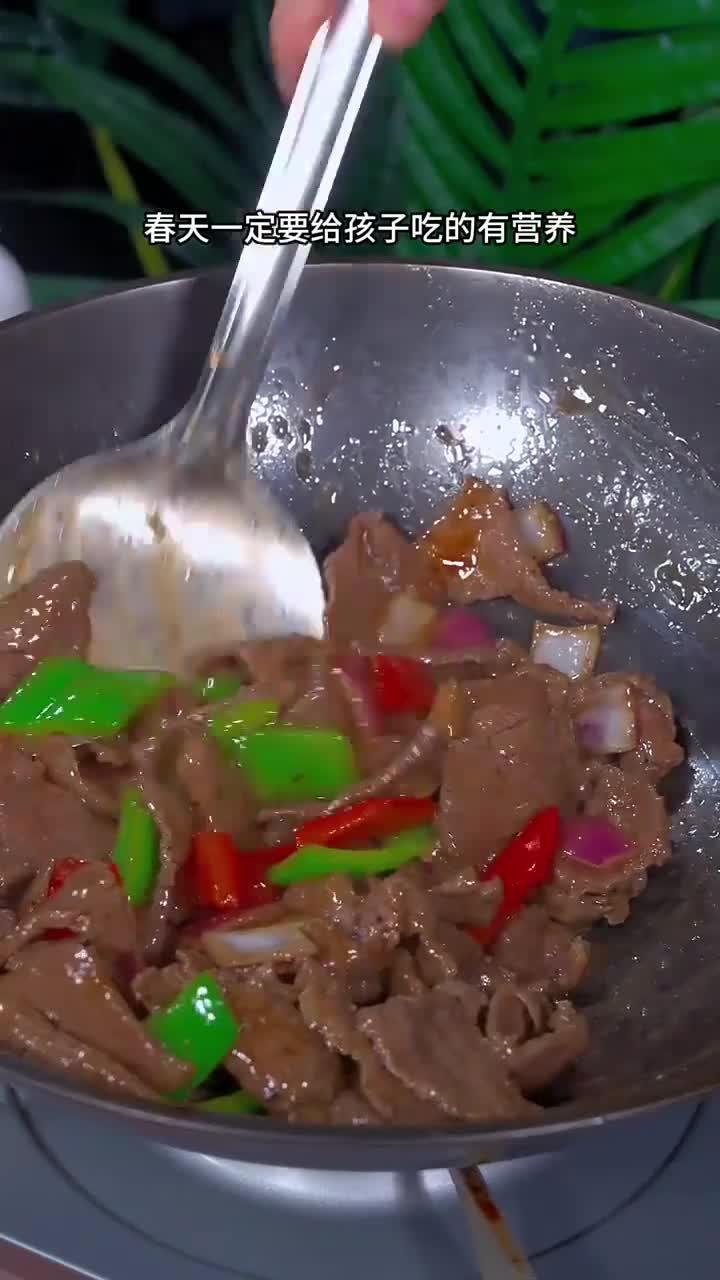 美味可口的黑椒牛柳