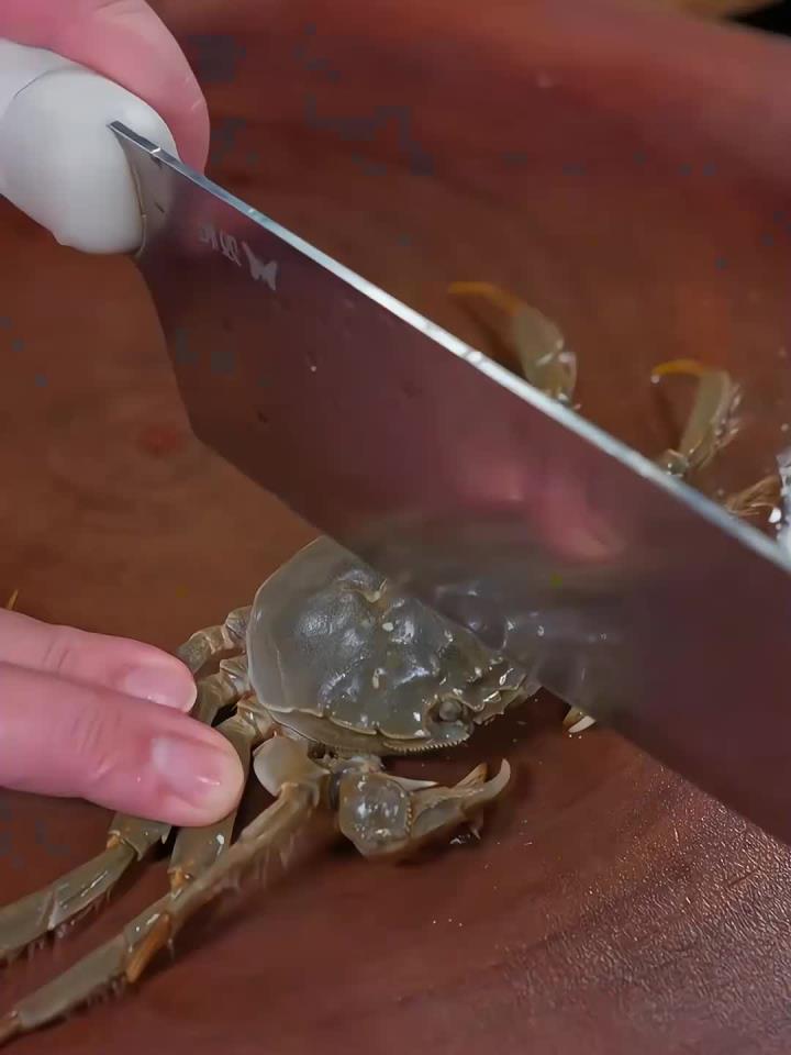 简简单单的香辣炒螃蟹,真的特别好吃哦