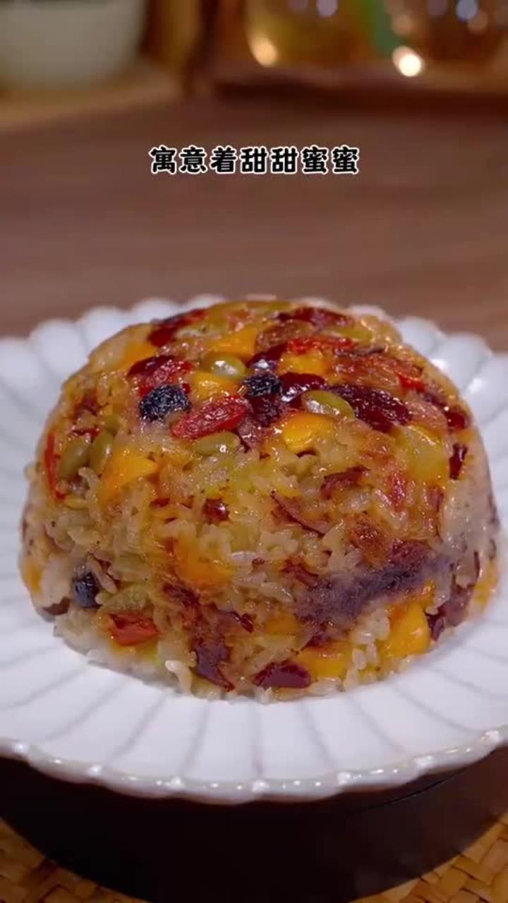 教你做美味可口的八宝饭