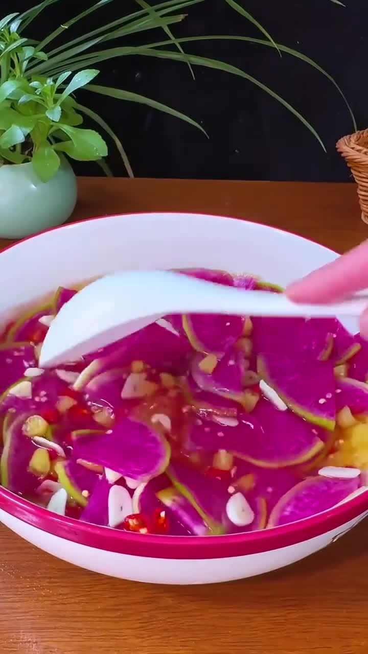 教你做好吃的凉拌萝卜