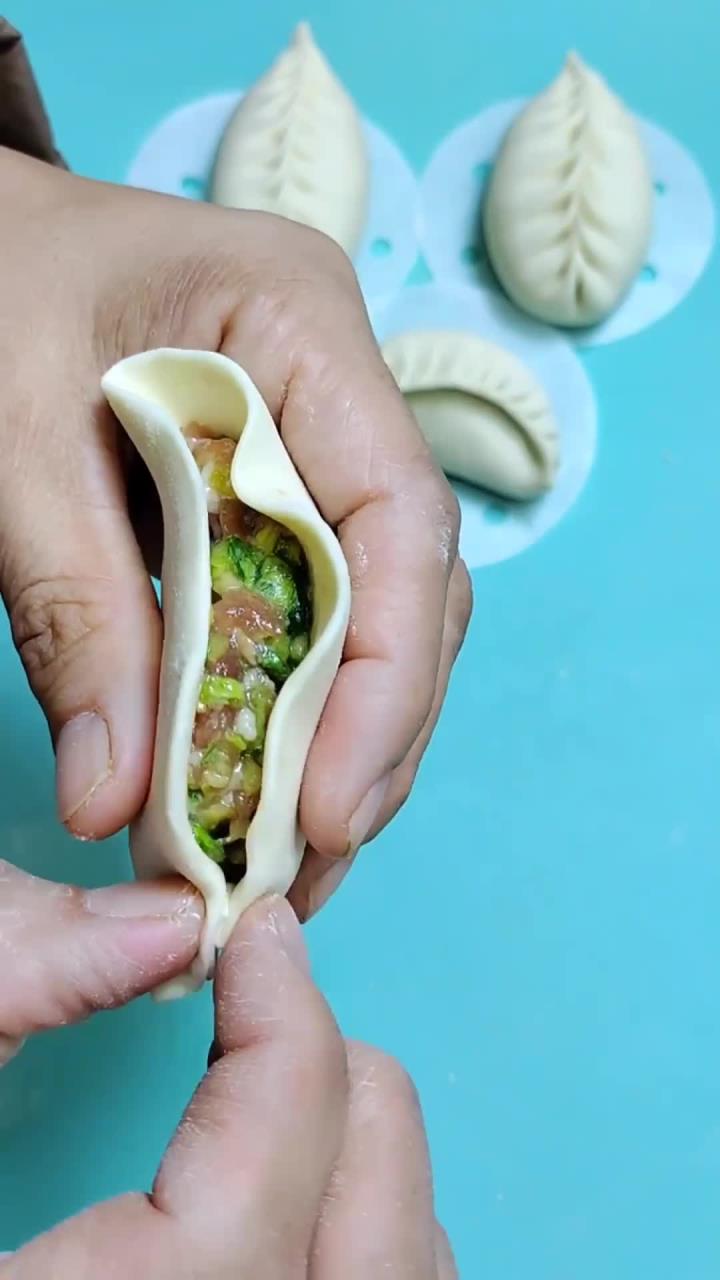 月牙饺子包法,一看就会