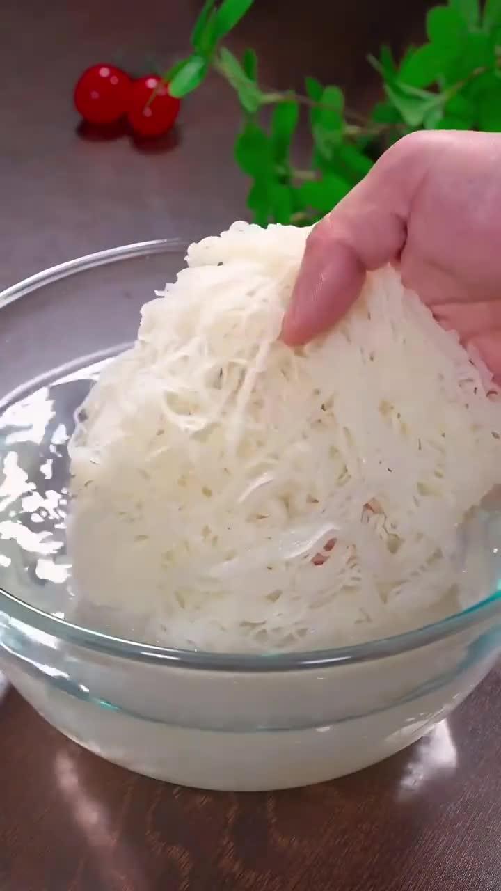 炒米粉好吃的做法,干香劲道不油腻