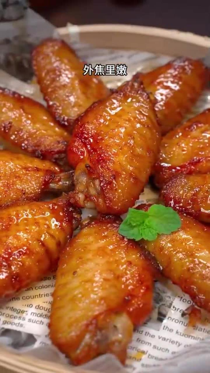 孩子想吃奥尔良烤翅，今天教你在家做