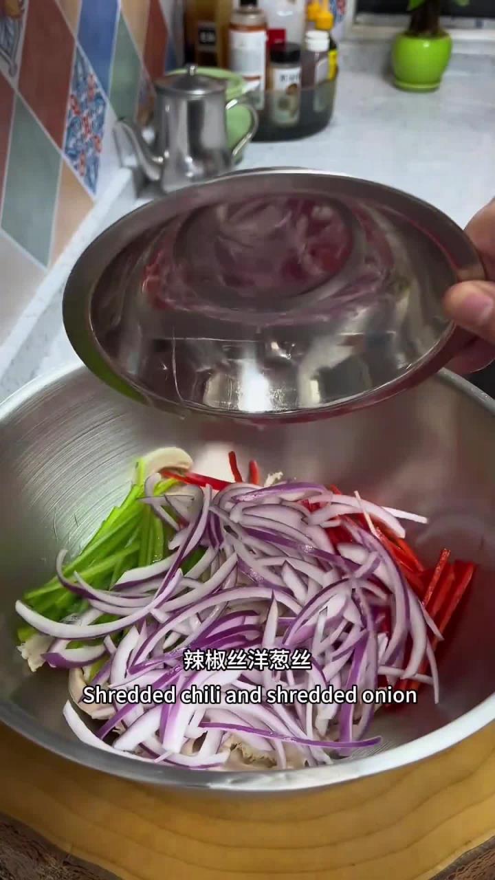 酸辣美味的凉拌牛肚