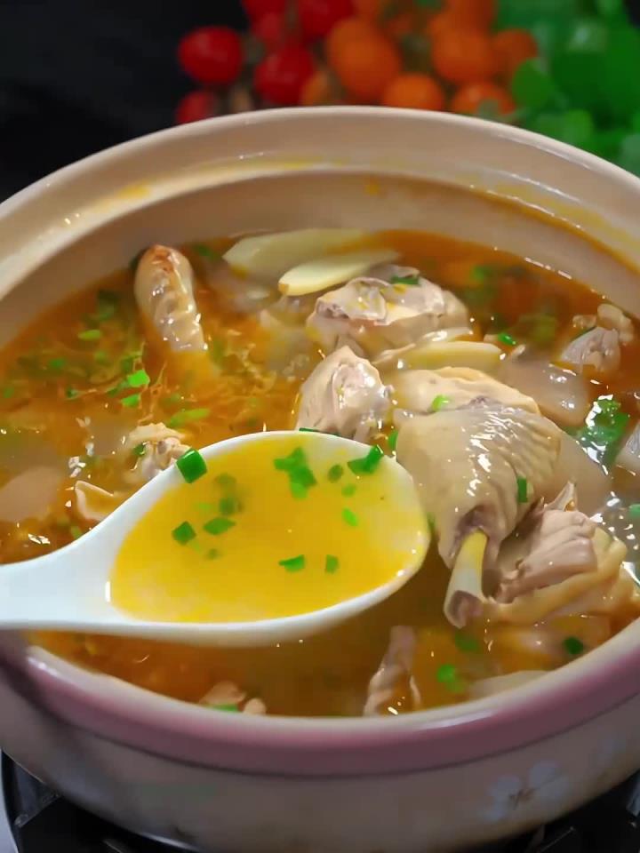这鸡汤也太鲜美了!